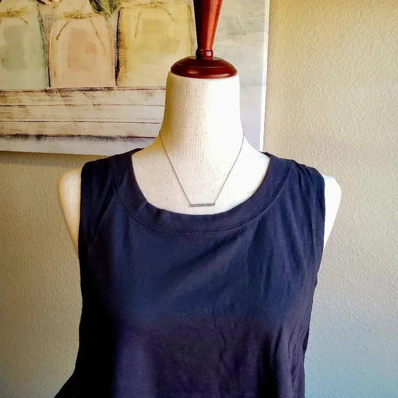 SO | Junior's Muscle Tank in Black Luxe sz 2X - Picture 2 of 7